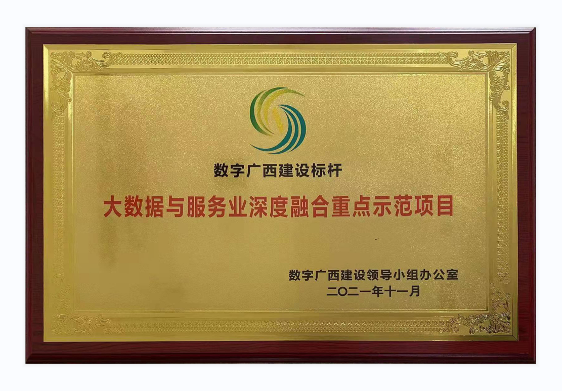 數(shù)字廣西建設(shè)標(biāo)桿 大數(shù)據(jù)與服務(wù)業(yè)深度融合重點示范項目.png